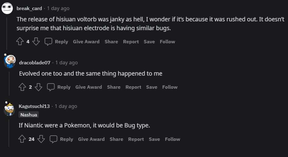 EVOLUTION] Voltorb evolving into Electrode in Pokemon Go 