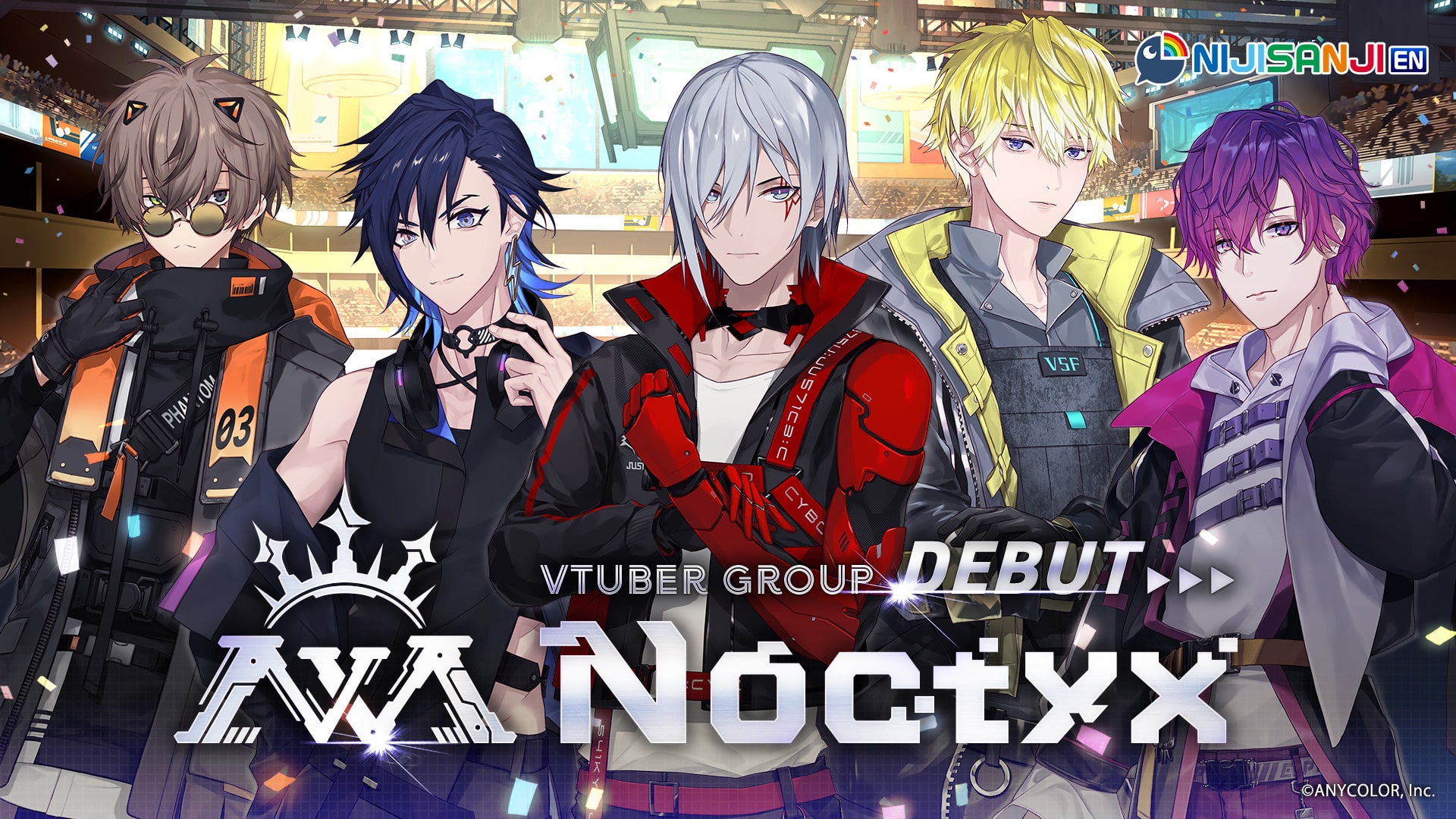 NIJISANJI reveal new Noctyx VTuber group: Talent details, debut dates ...