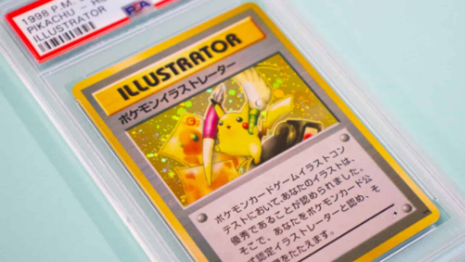 Pikachu Illustrator Sells For $900,000 - Poke Cellar