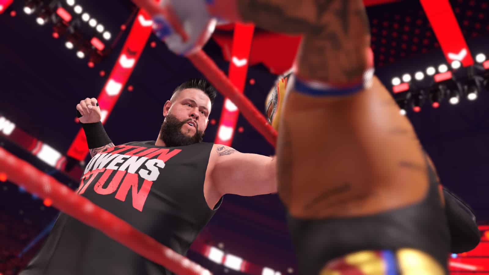 WWE 2K22: How to get weapons from under the ring - Dexerto