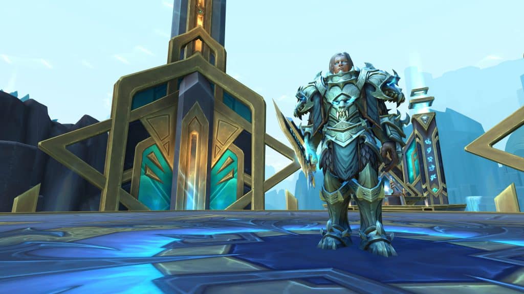 World of Warcraft Wow Shadowlands Sepulcher ของคนแรกที่จู่โจม Anduin Wrynn