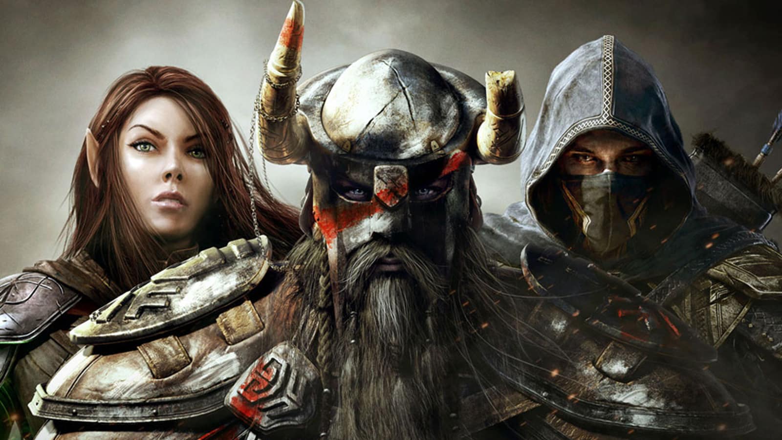 Elder Scrolls Online Online Eso Elf Viking e Thief Standing Together