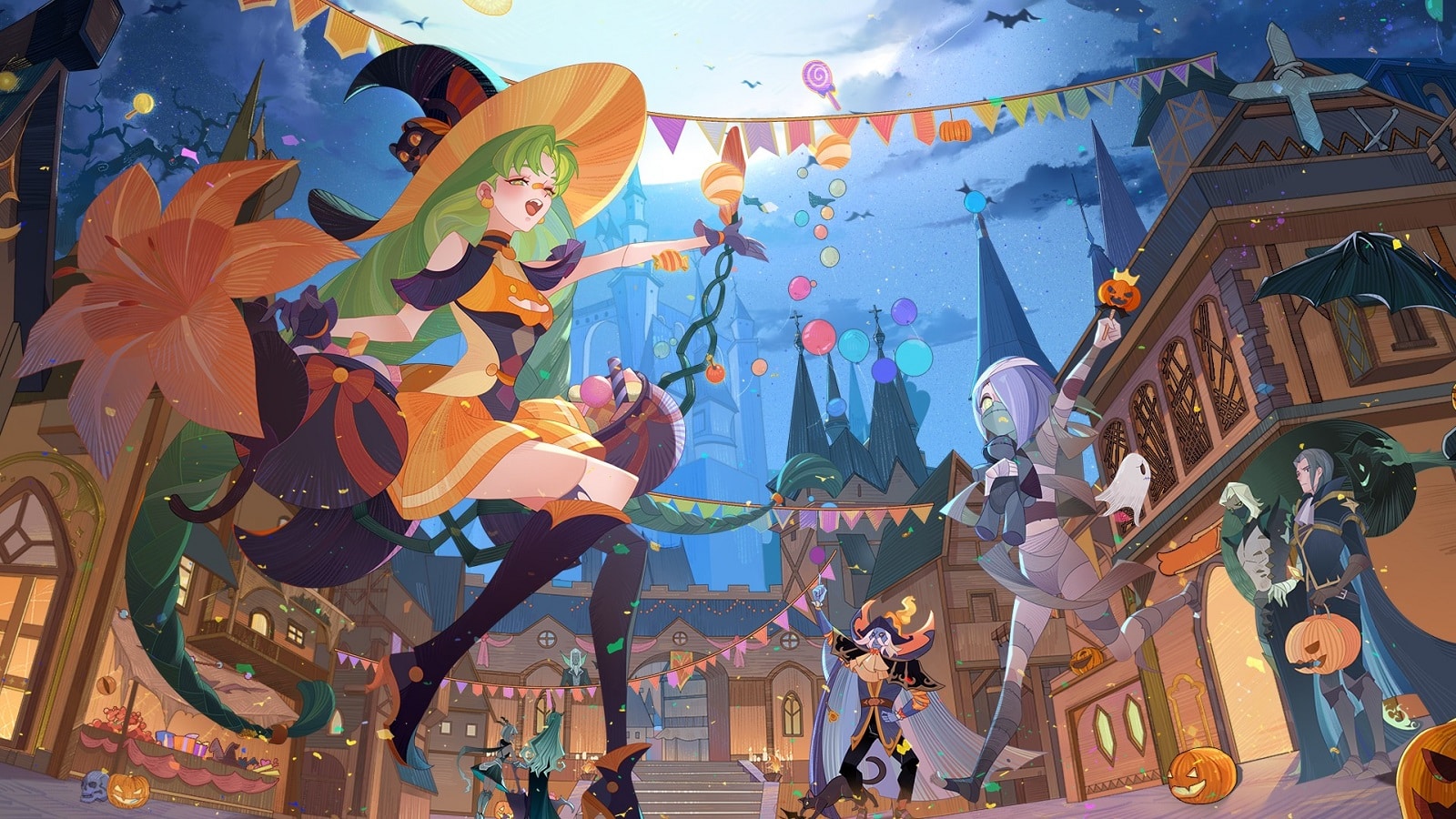 Cover art per Halloween nell'AfK Arena