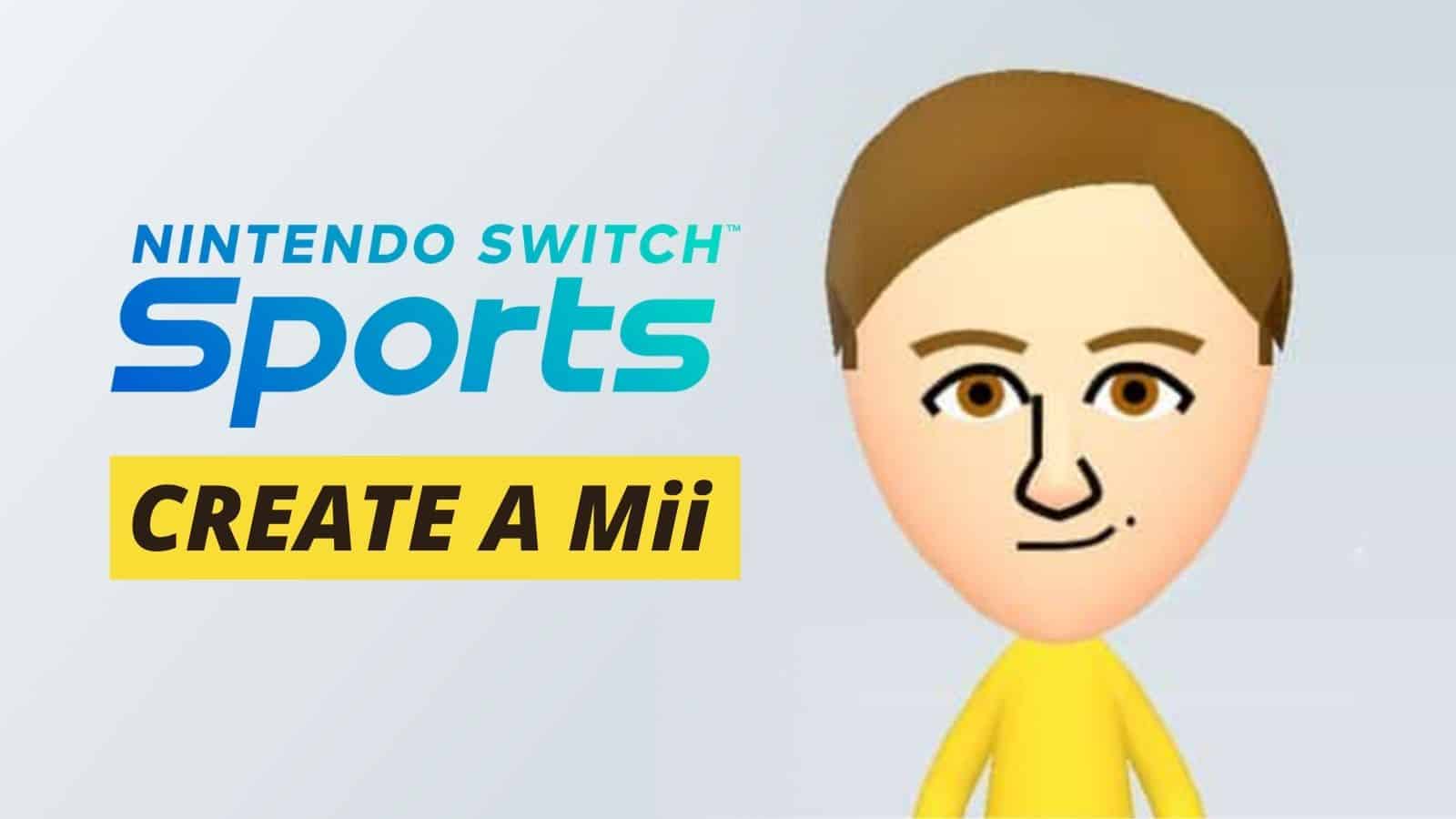 Naufragio zorro llenar How to create a Mii in Nintendo Switch Sports: Build your avatar guide -  Dexerto