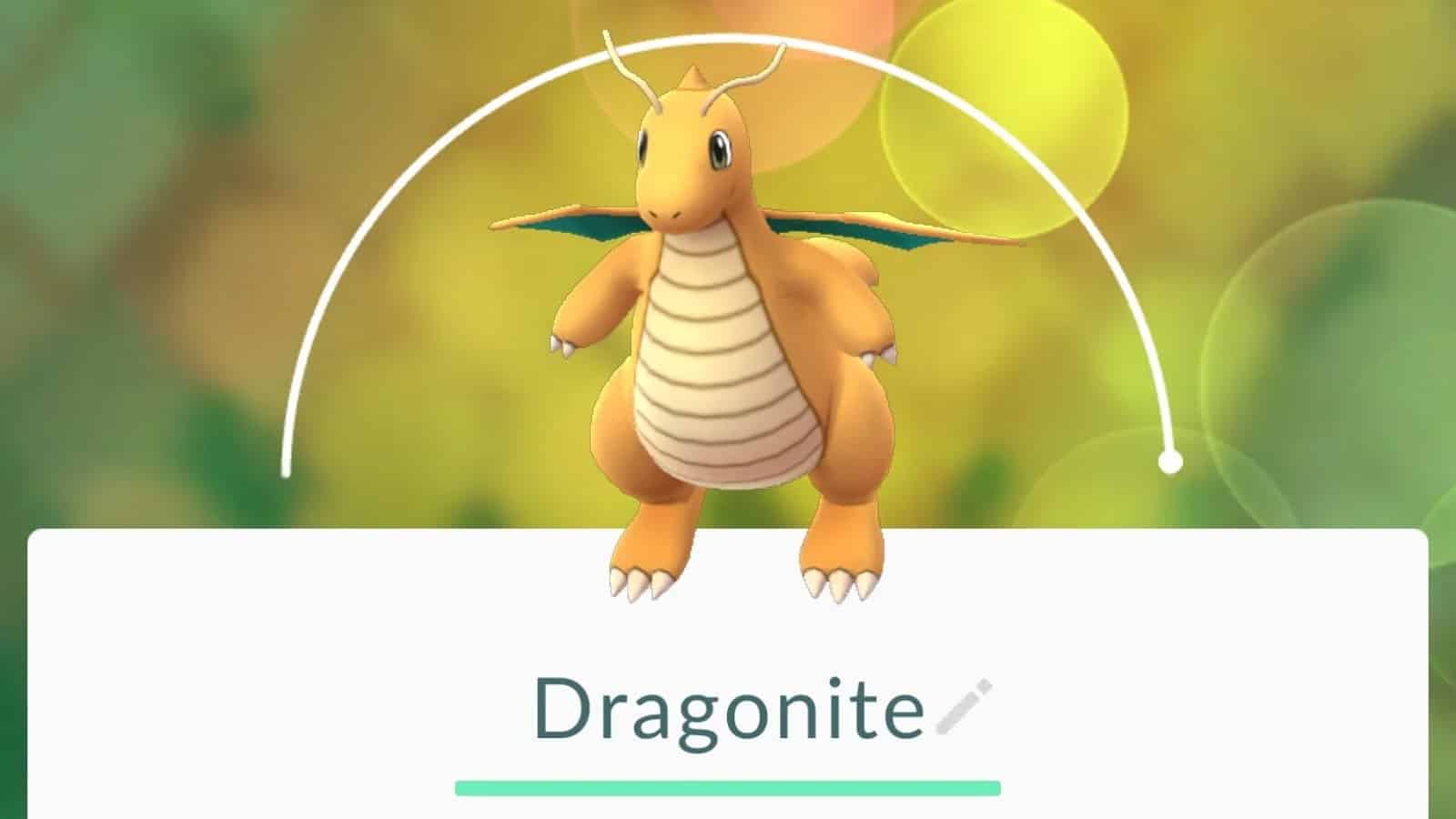 Dragonite Pokemon Go