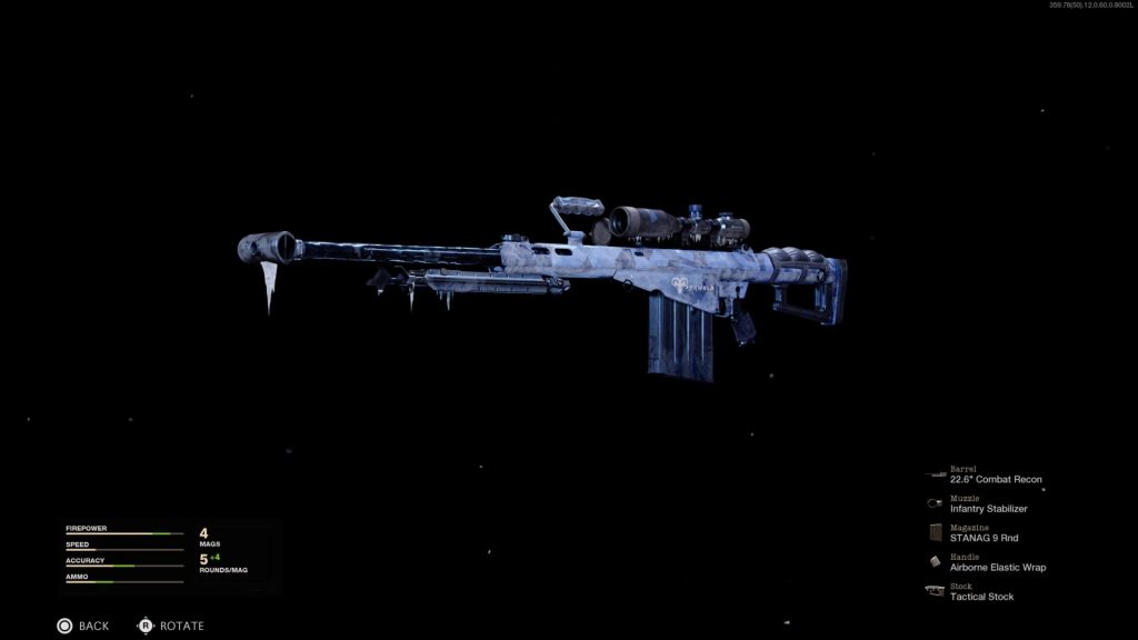 Vista previa del arma de Warzone M82