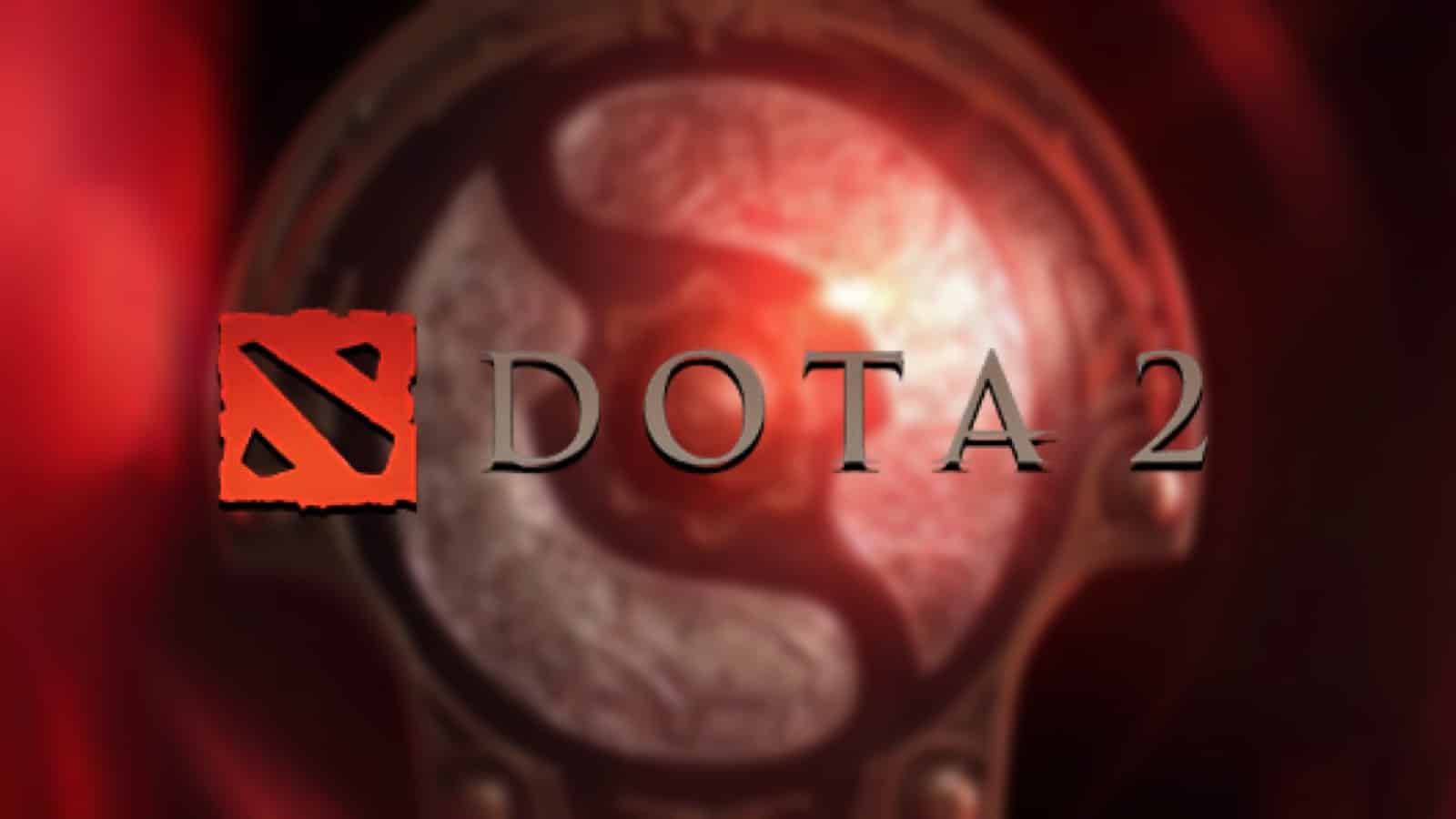 dota 2 logo wallpaper hd