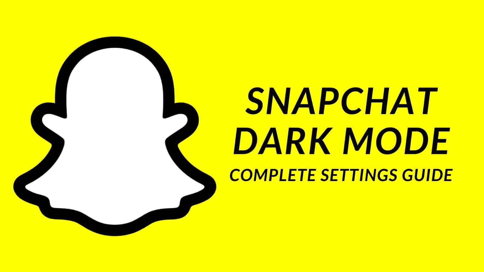 How to get dark mode on Snapchat Dexerto