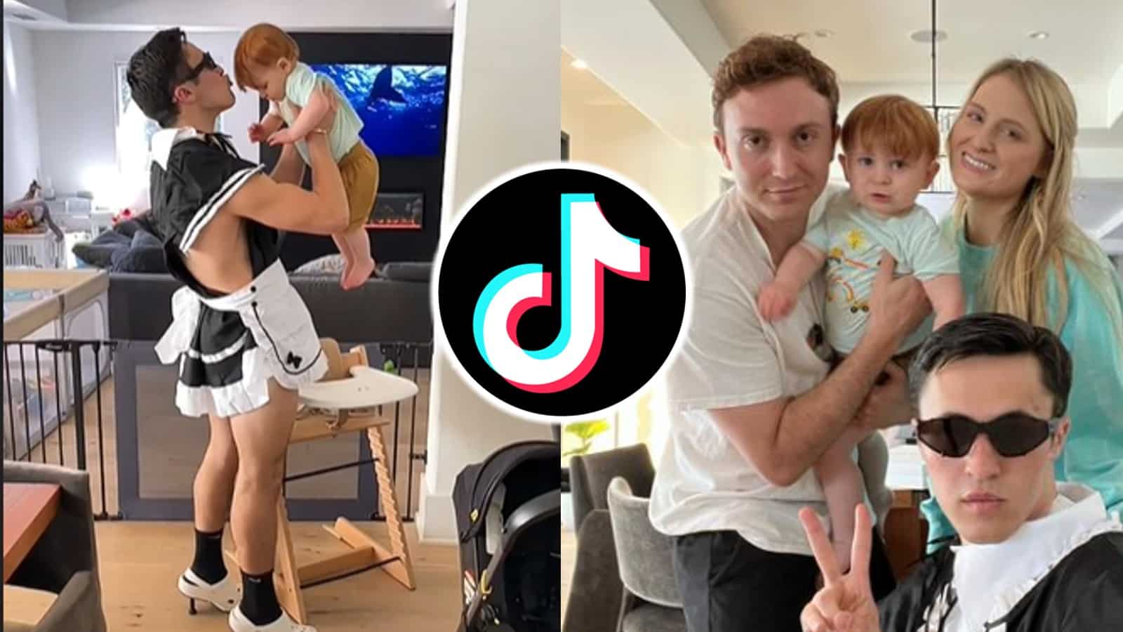 TikTok star Chris Olsen goes viral after babysitting for Meghan