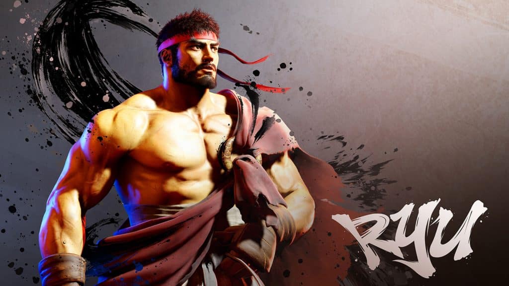 Imej Ryu dari Street Fighter 6
