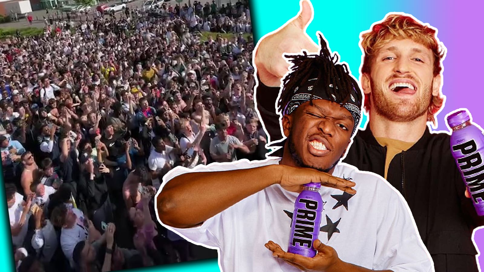 KSI and Logan Paul's Prime drink to 'finally' be sold at Tesco