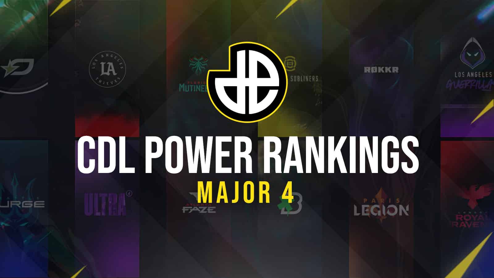 Call of Duty League Power Rankings Tier List Prior to Major 4 - Esports  Illustrated
