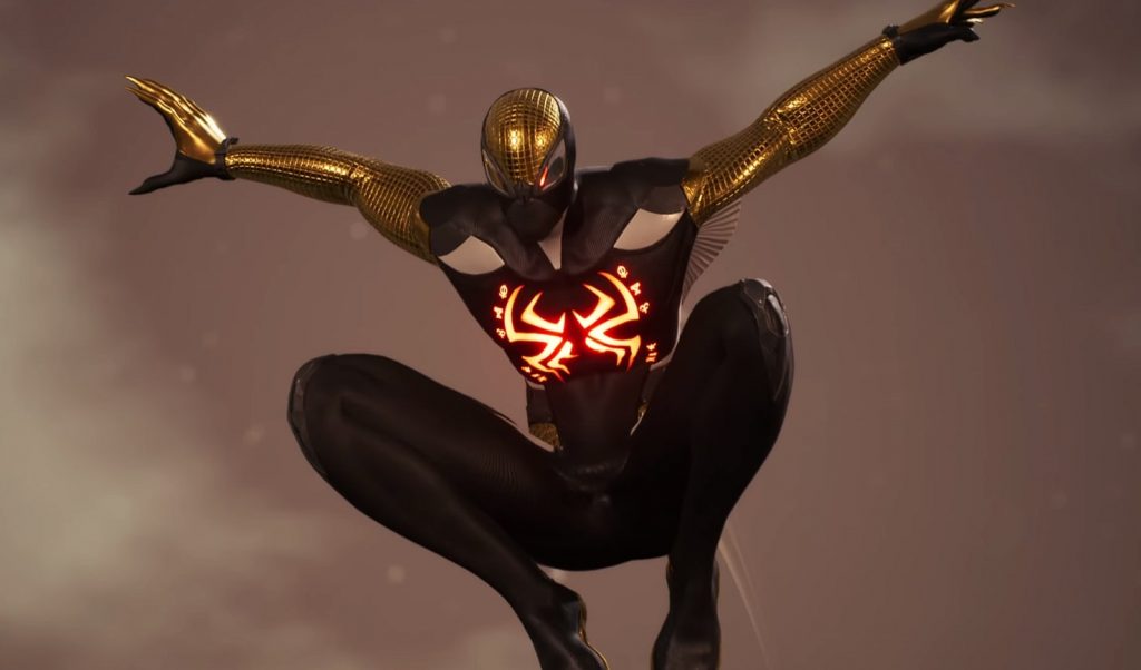Spider-Man Marvel's Midnight Sun Suit