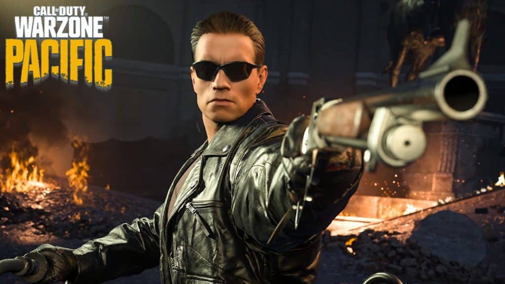 Terminator skin in Warzone Season 4