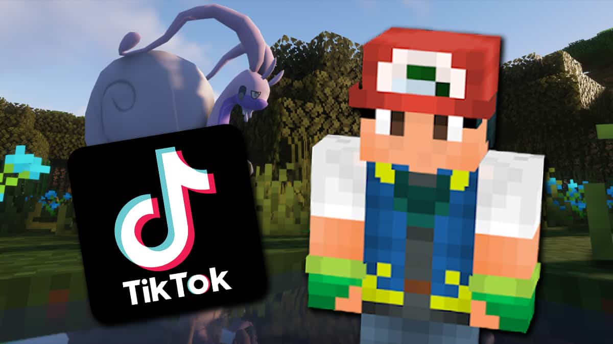 TikToker sets out to build every Pokemon region in Minecraft Pixelmon - Dexerto