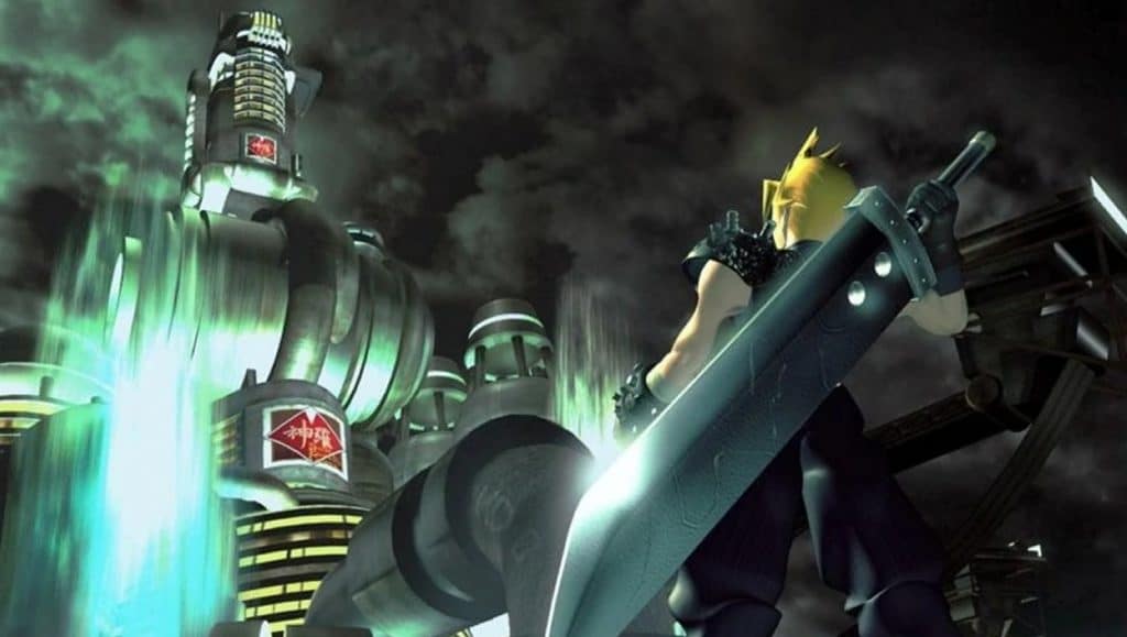 Et billede af sky i Final Fantasy VII, en af ​​de bedste JRPG'er gennem tidene