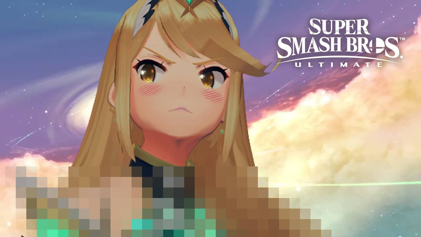 Smash Ultimate tournament uses “uncensored” Mythra mod on stream sparking  debate - Dexerto