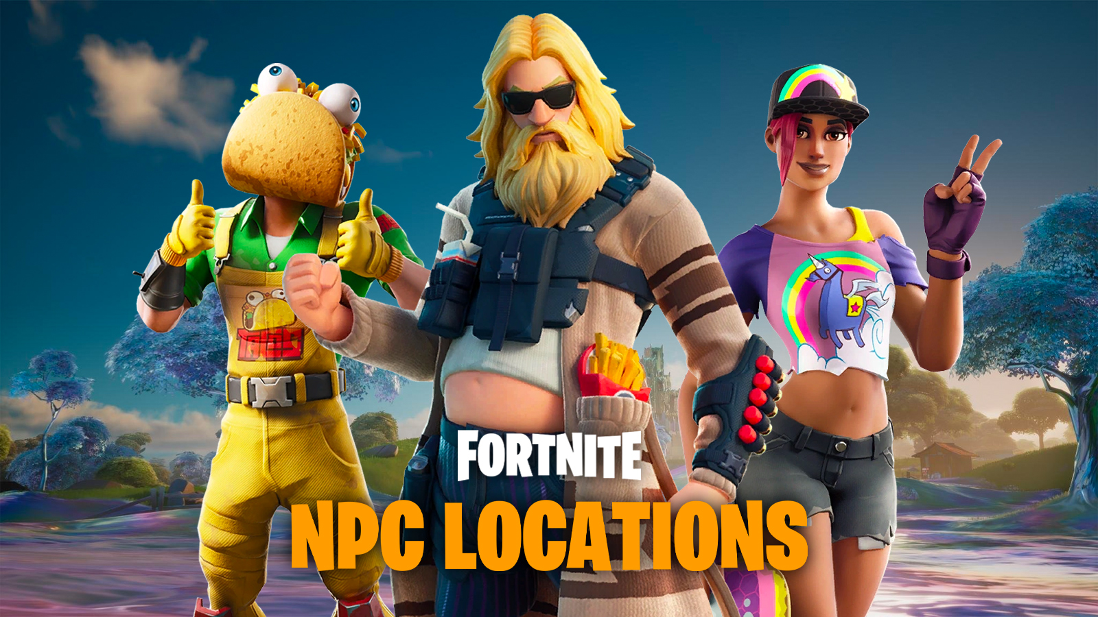 Fortnite character locations Where to find all NPCs in Chapter 3