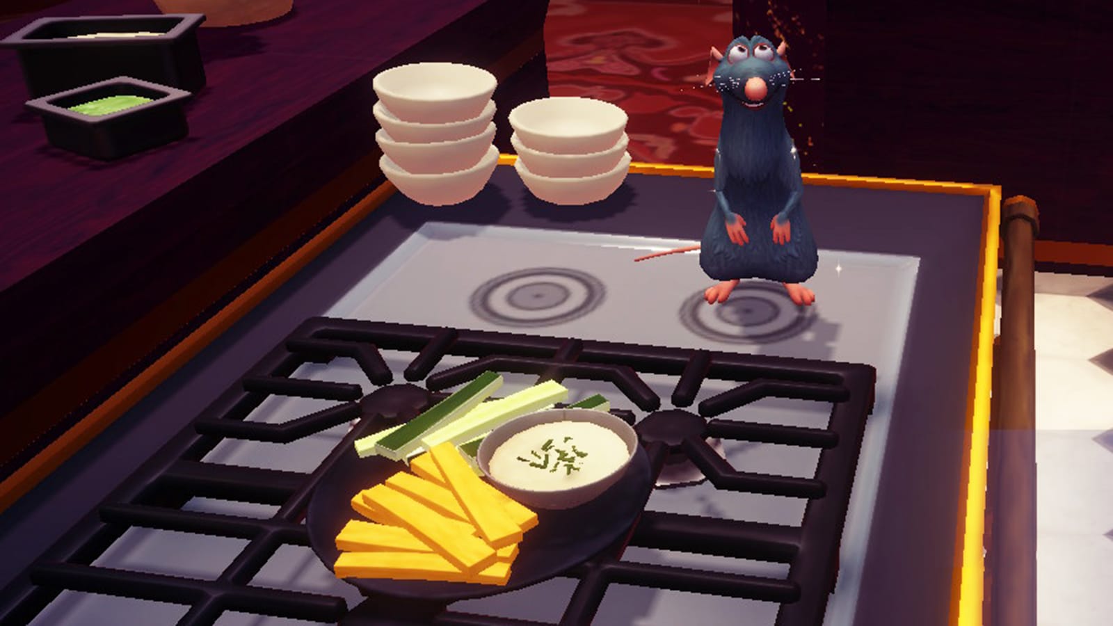 How to make crudites & fish sandwiches in Disney Dreamlight Valley