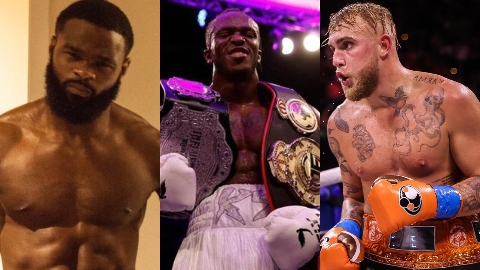 KSI claims Jake Paul has Tyron Woodley “on a leash” and responds to