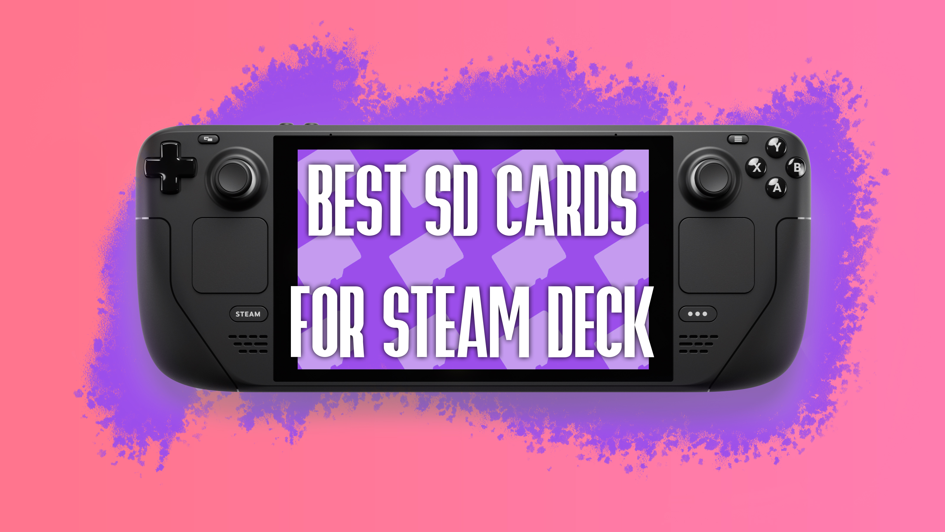 Steam Deck bästa SD -kort