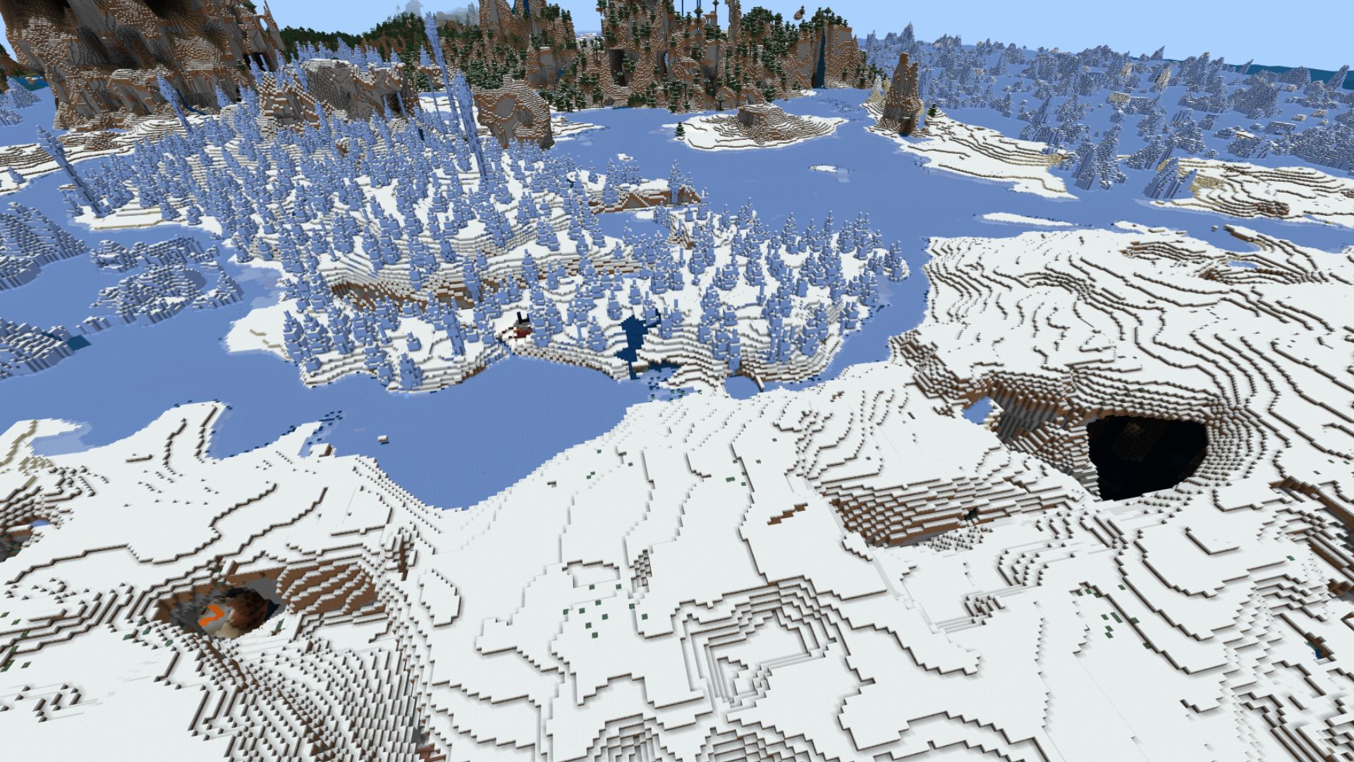Minecraft Ice Spikes biom