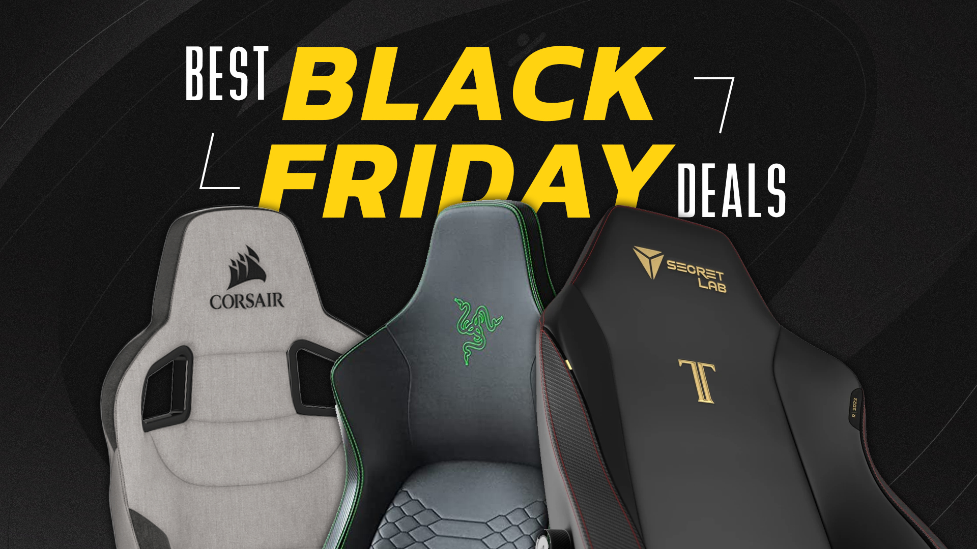 Black Friday Gaming Chair deals 2022 Secretlab, Razer, Corsair & more