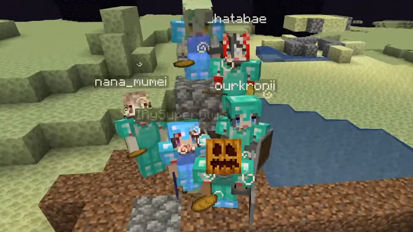 Tsukumo Sana Meninggalkan Pesan yang Menyentuh Hati untuk Hololive Stars di Minecraft Tower