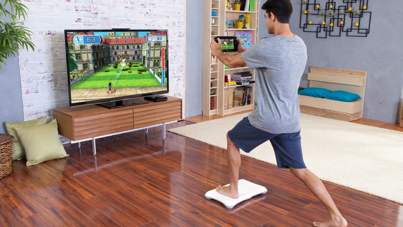 Nintendo's Wii Fit Balance Boards are now best used as welcome