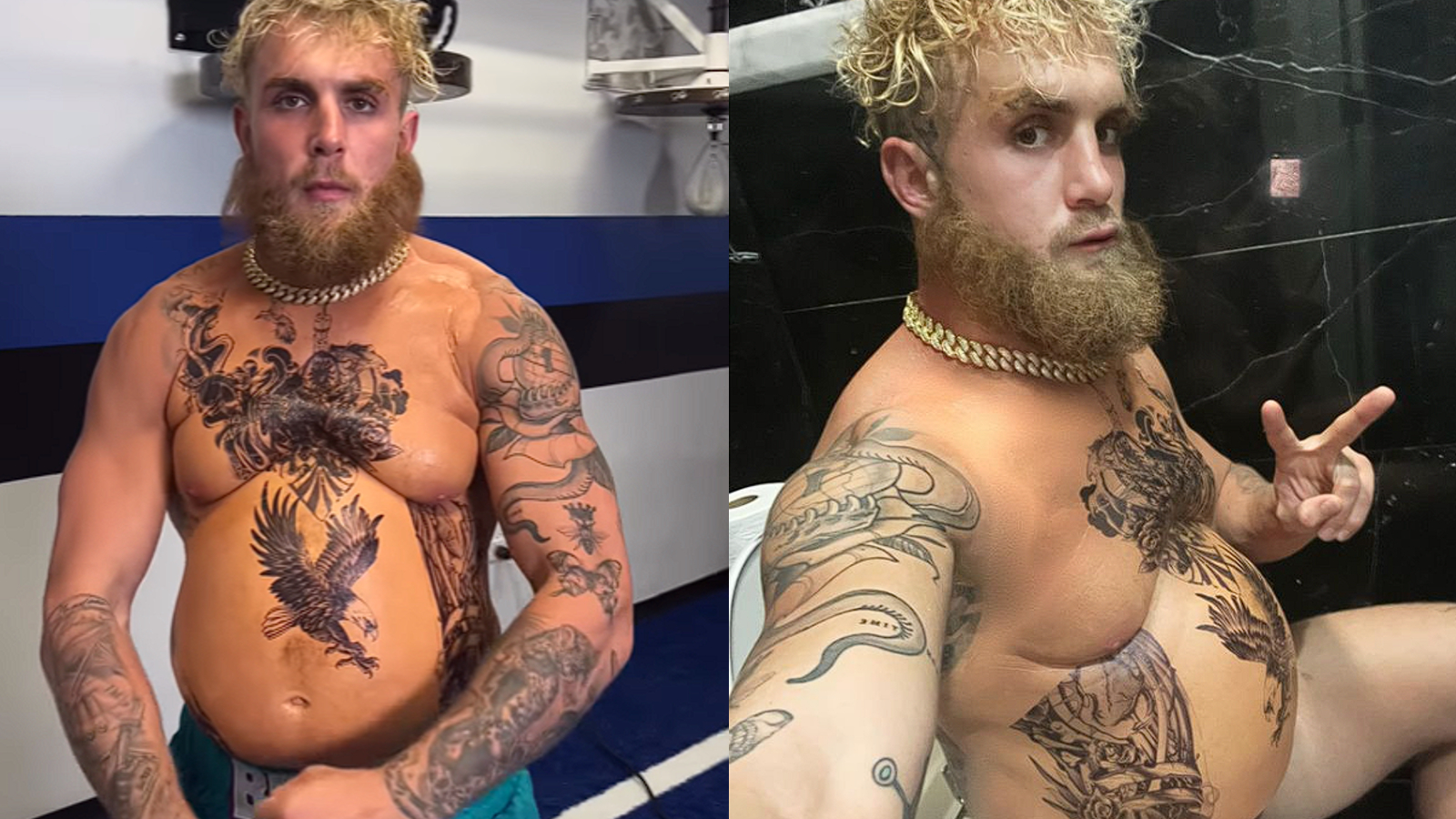 Jake Paul Dons Fat Suit To Challenge Tyson Fury To A Heavyweight Boxing