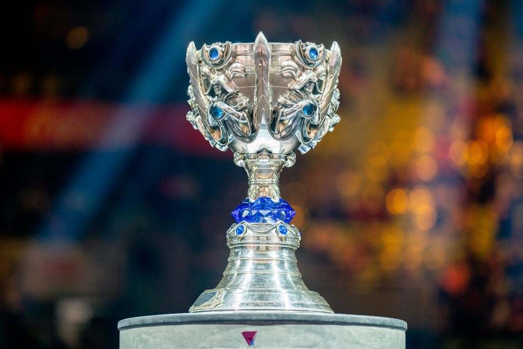 The League of Legends Worlds Trophy Trophy