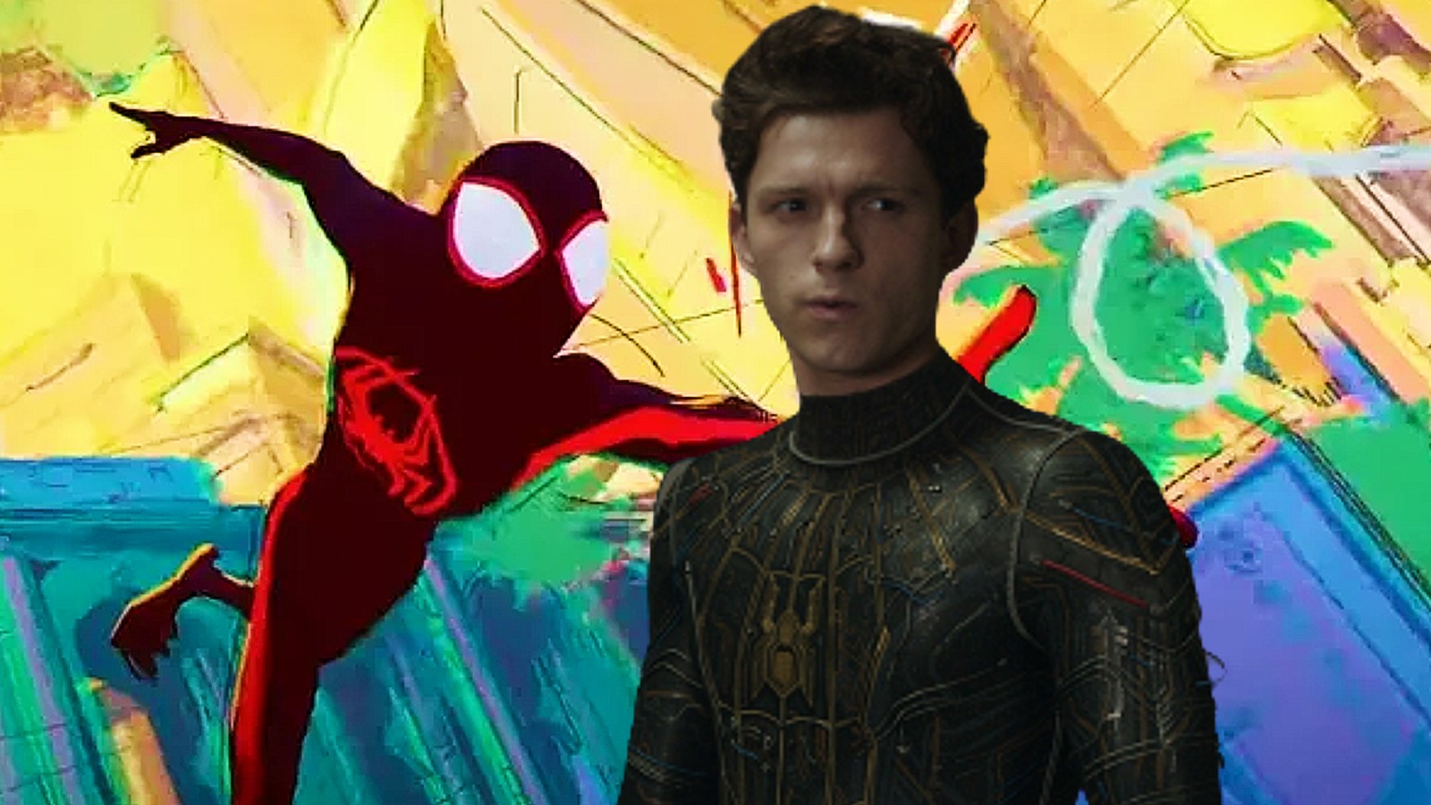 Tom Holland & another SpiderMan rumored to appear in Across the Spider