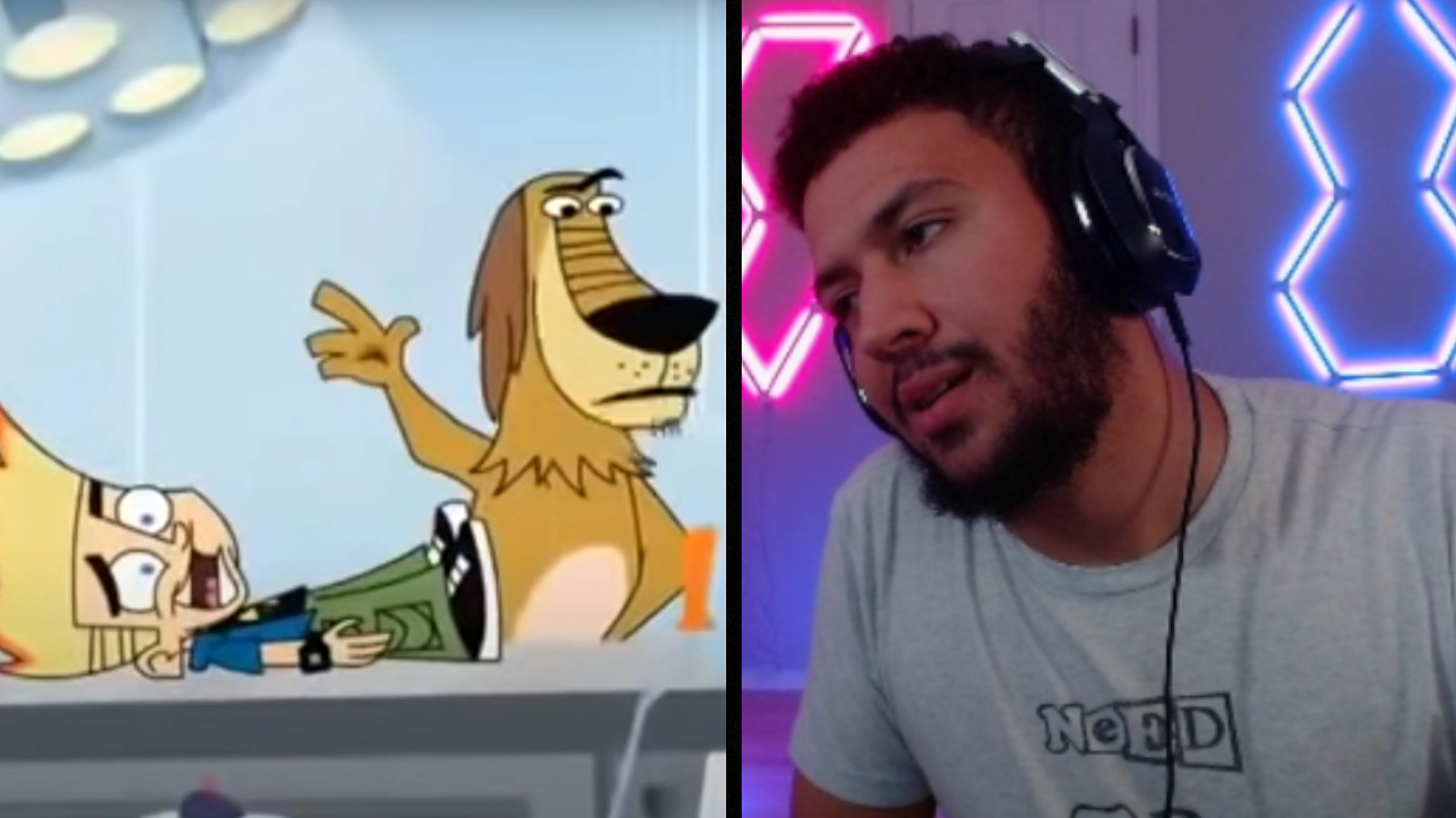 Twitch streamer faceplants after Johnny Test drinking game gone wrong