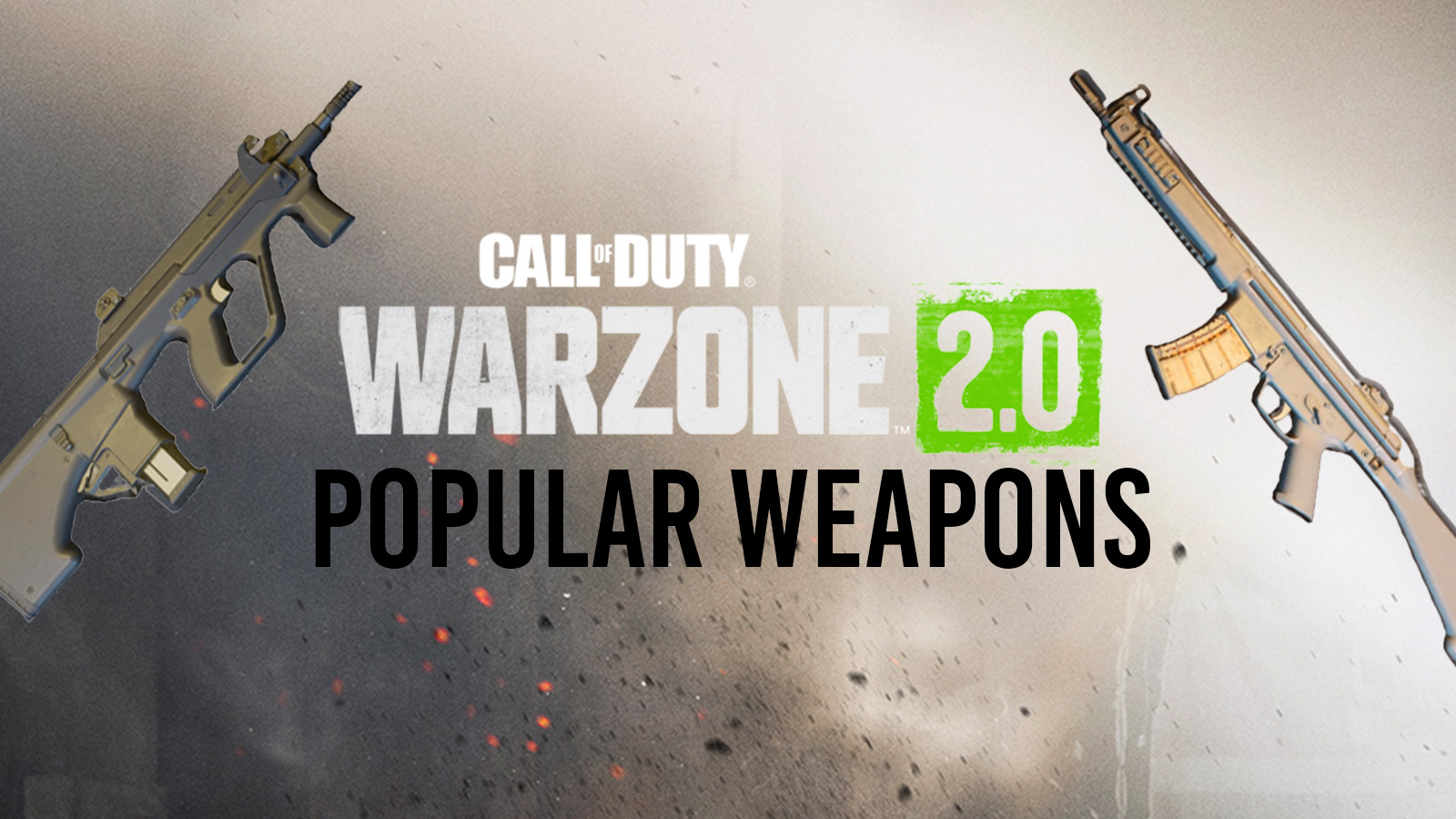 10 most popular guns in Warzone 2.0: Weapon tier list