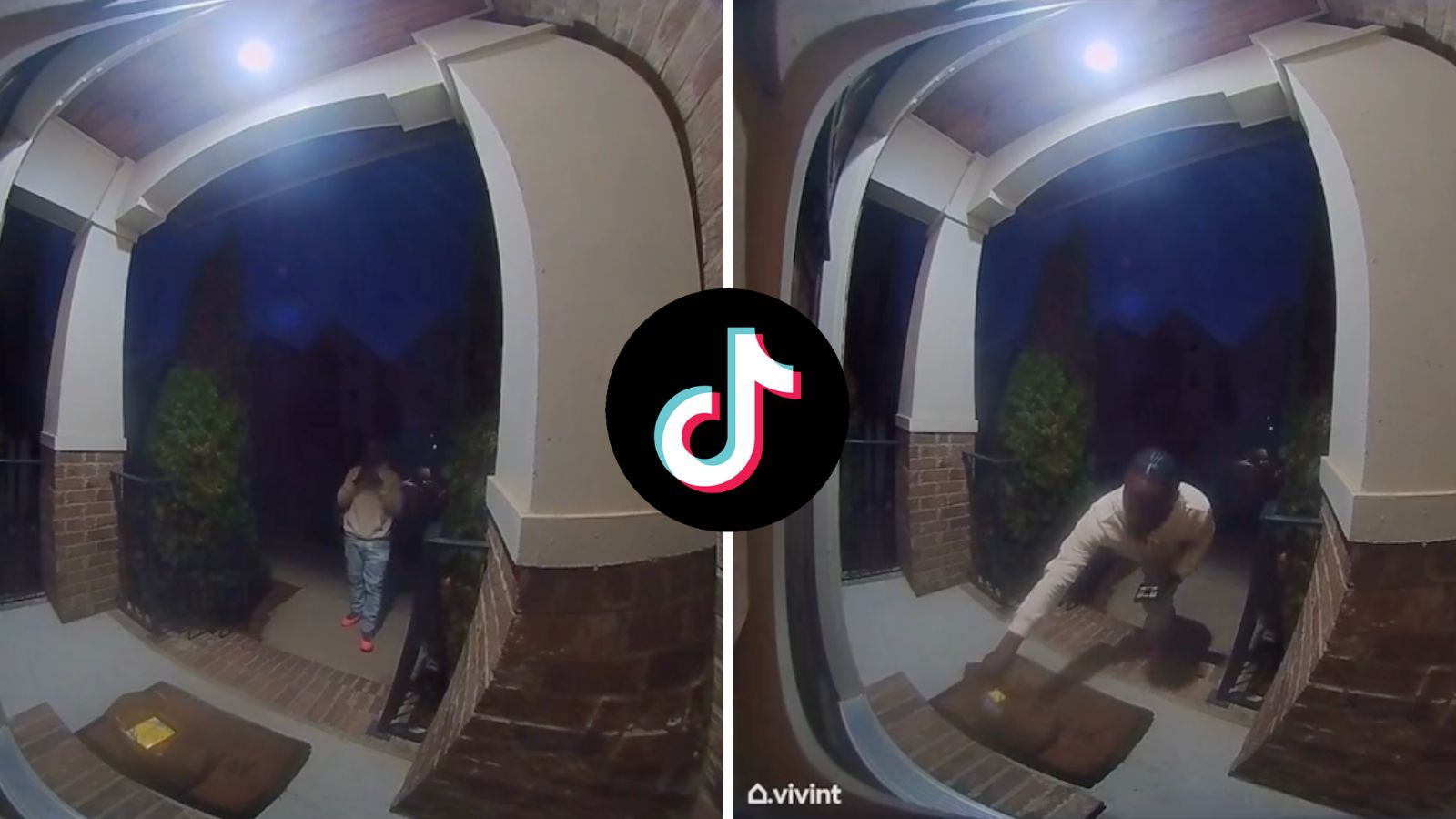 TikToker stunned after catching DoorDash driver stealing his order on Ring camera