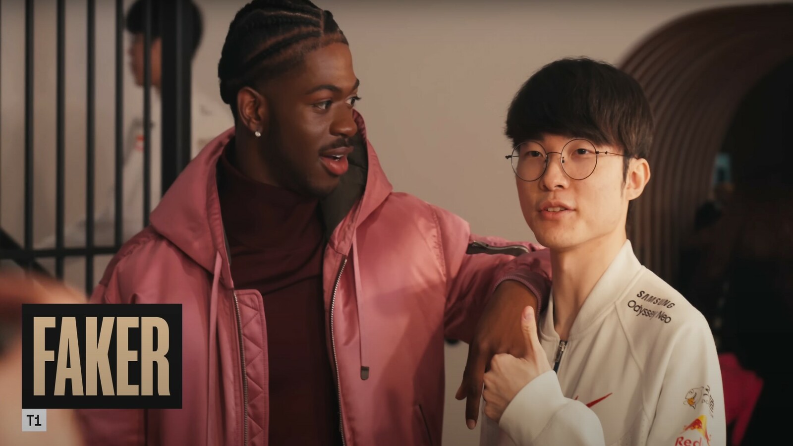 Riot shows wholesome interaction between Lil Nas X and Faker