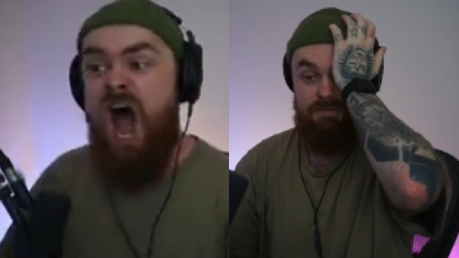 Twitch streamer faints and smashes head on keyboard after getting too