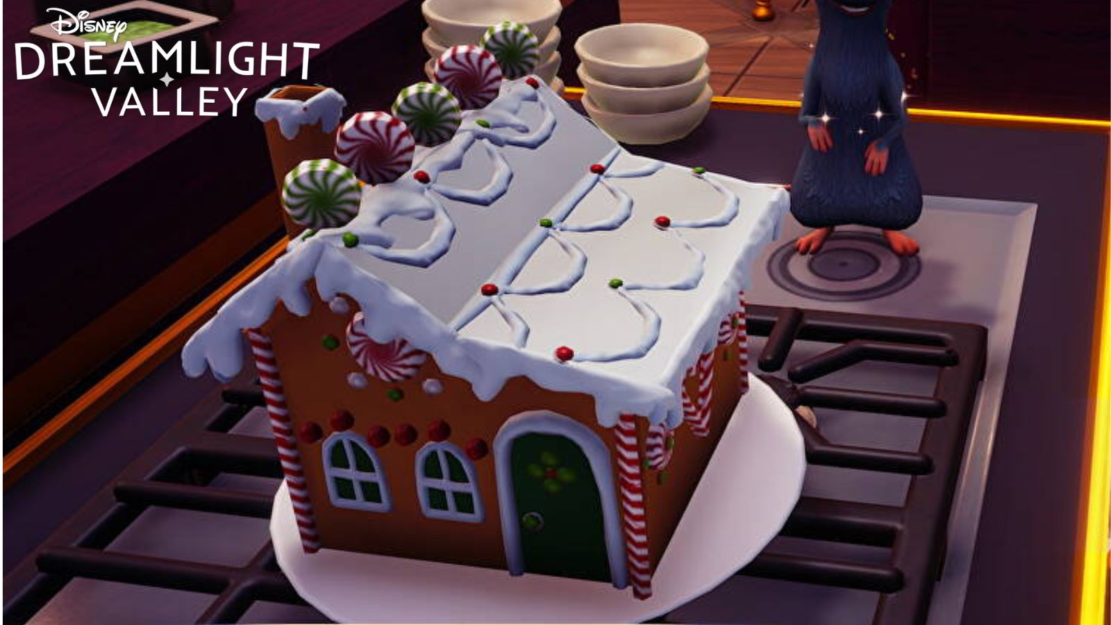 Disney Dreamlight Valley Gingerbread House recipe & how to make it