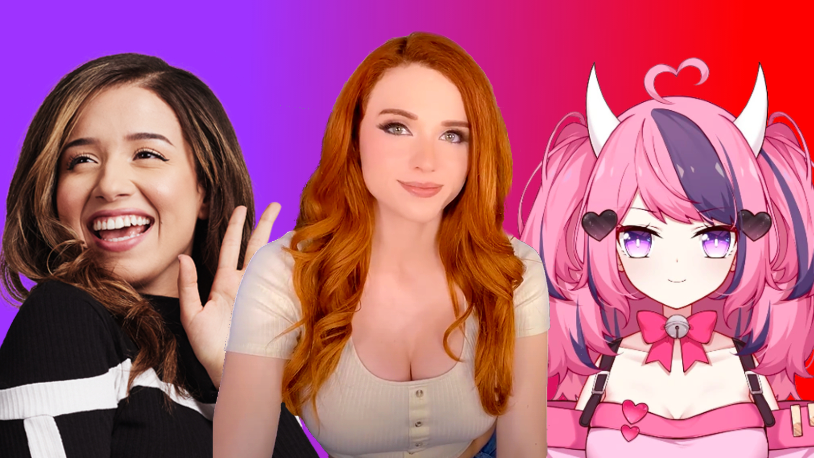 Mostwatched female Twitch streamers in 2022 Amouranth dominates