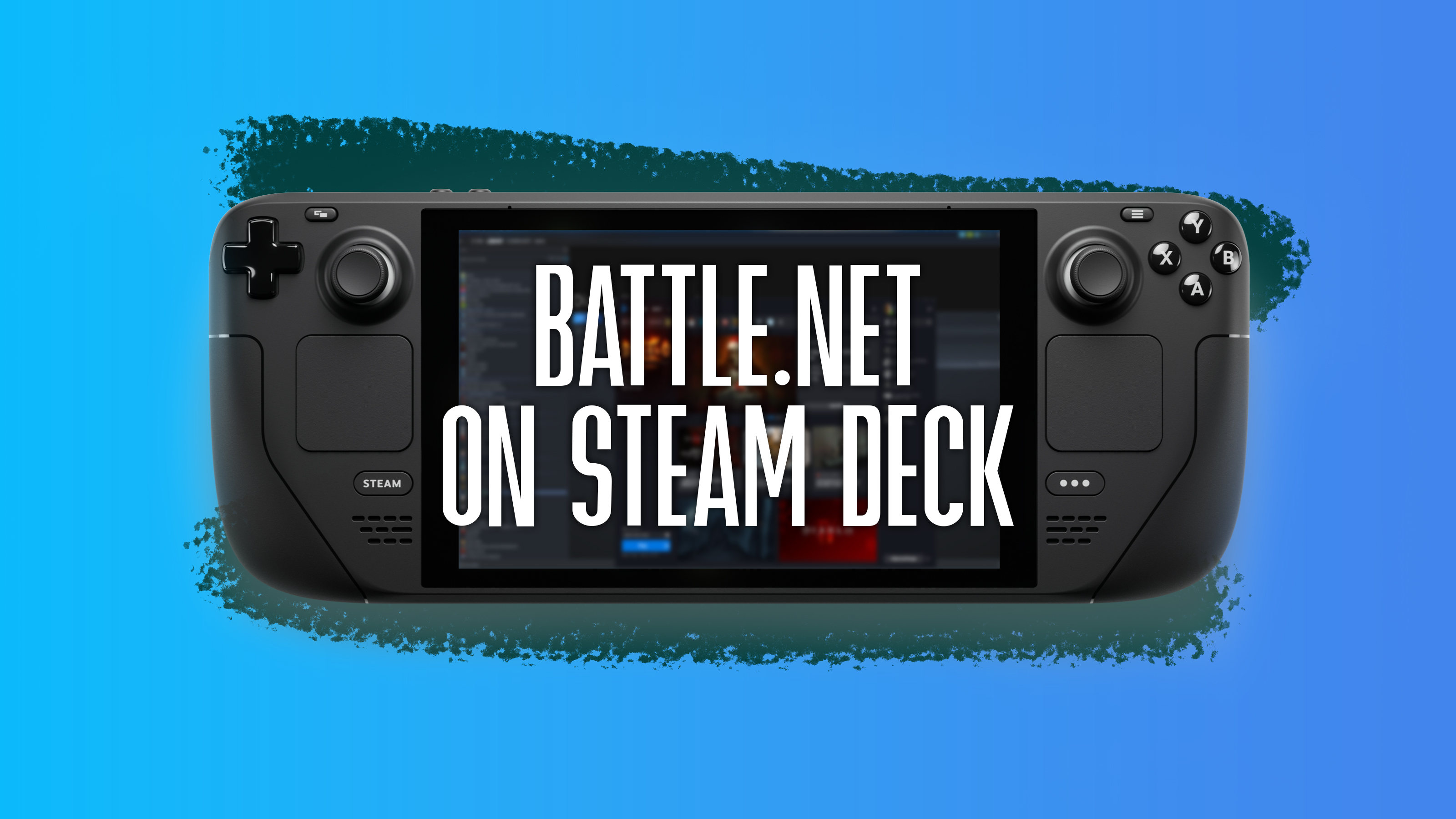 Steam Deck con Battle.net su di esso