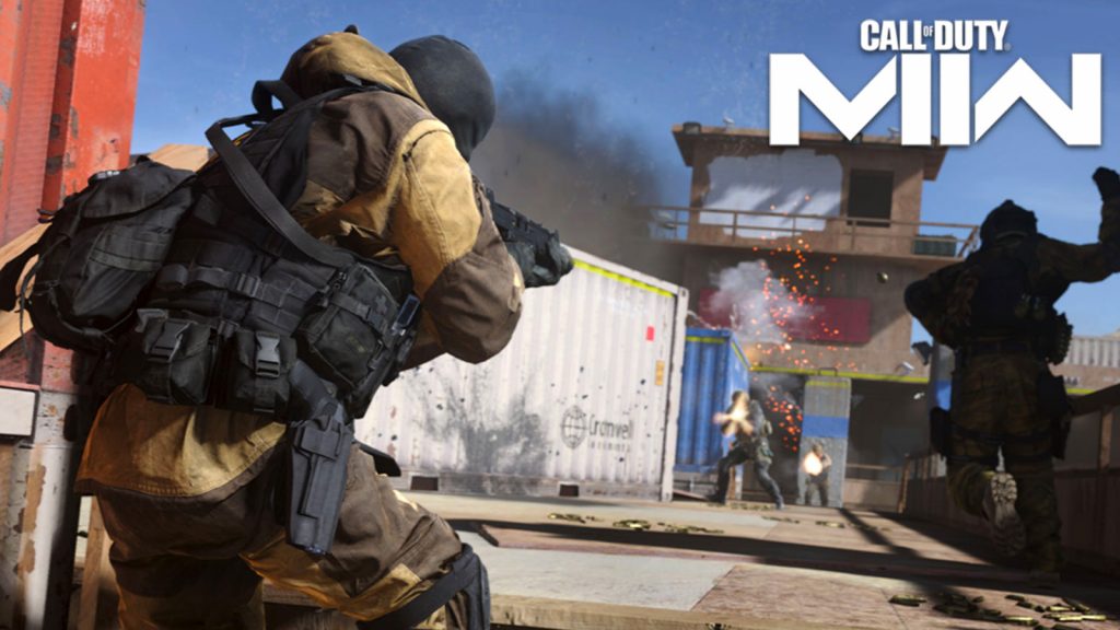 Gunfight from Modern Warfare 2019 with MWII logo