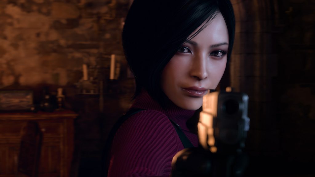 RE4 remake: Ashley's body, face, and voice were provided by