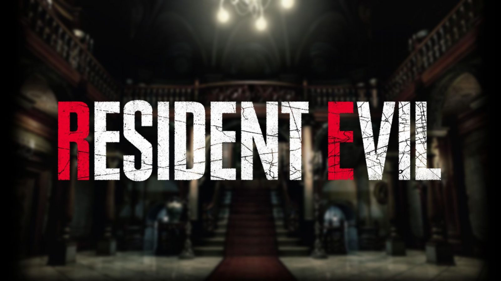 Resident Evil Logo mit Spencer Mansion