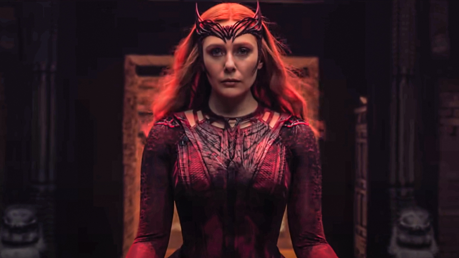 WandaVision: Alternate Scarlet Witch Costumes for Elizabeth Olsen