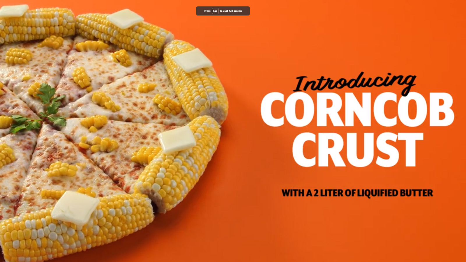 Little Caesars’ new corncob pizza crust has the split Dexerto