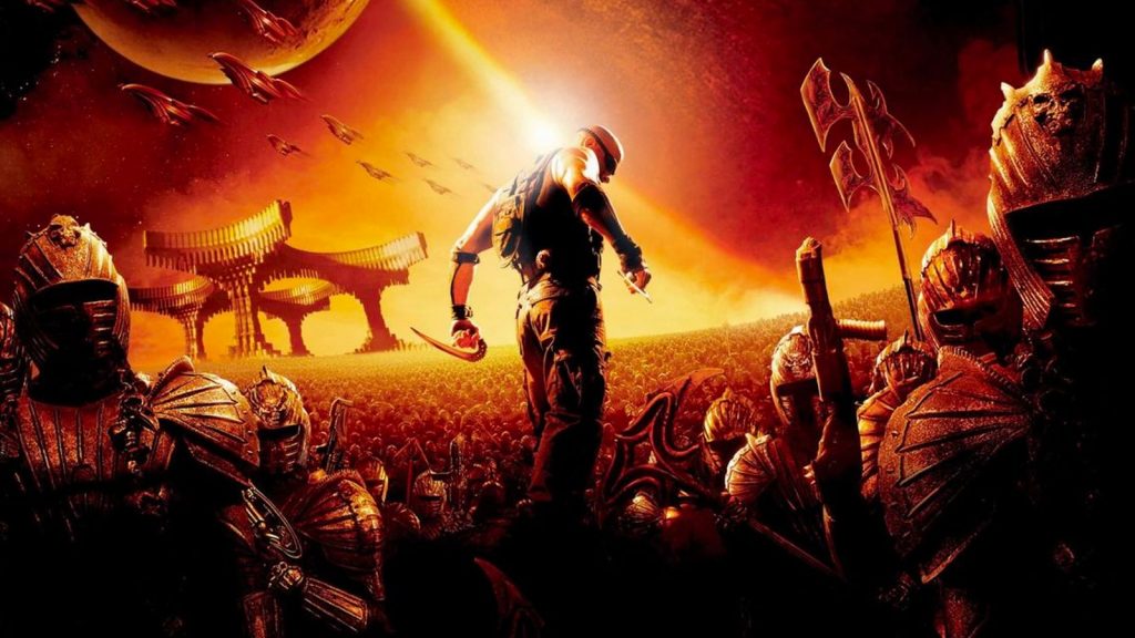 L'affiche des chroniques de Riddick