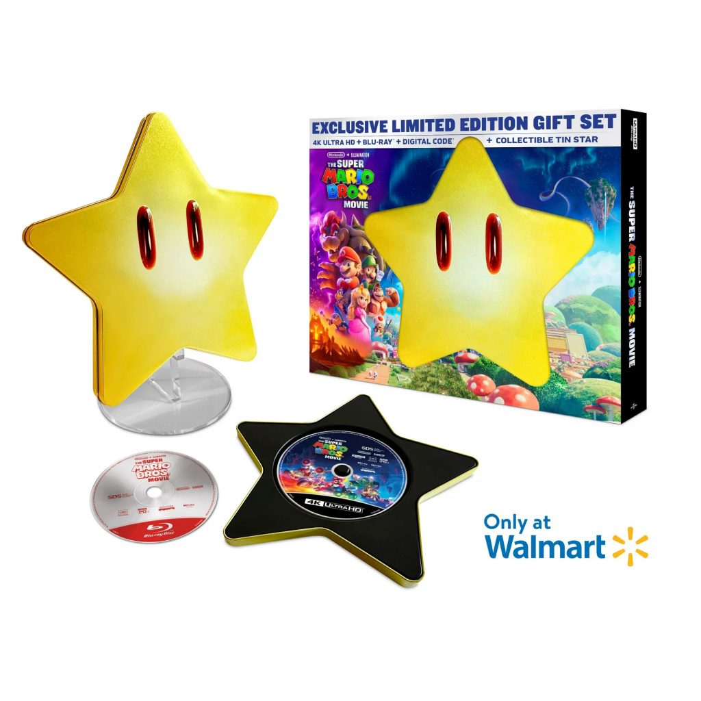 L'ensemble cadeau Super Mario Bros Movie 4K en édition limitée de Walmart