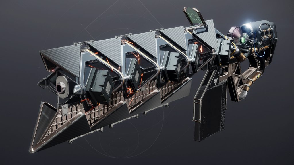 Alvó szimuláns egzotikus lineáris fúziós puska a Destiny 2 -ből