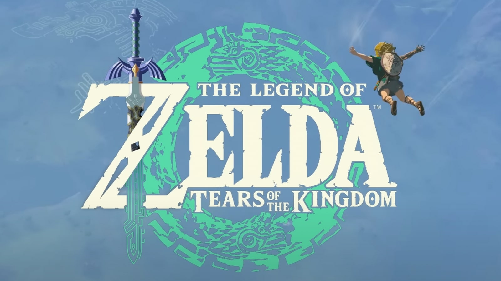 王國徽標的Zelda眼淚