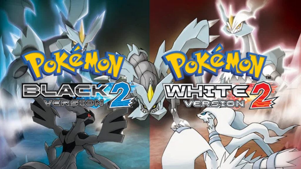 Officiell promo -konst för Pokemon Black and White 2